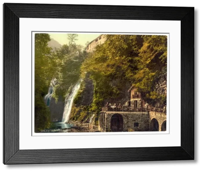 Framed Print : The Orrido at Osteno, Tessin, Switzerland Framed Print : The Orrido at Osteno, Tessin, Switzerland