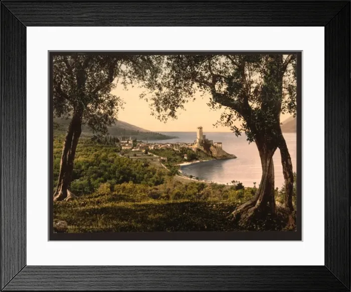Framed Print : Malcesine, Lake Garda, Italy Framed Print : Malcesine, Lake Garda, Italy
