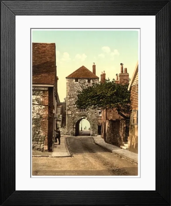 Framed Print : Westgate, Southampton, England Framed Print : Westgate, Southampton, England