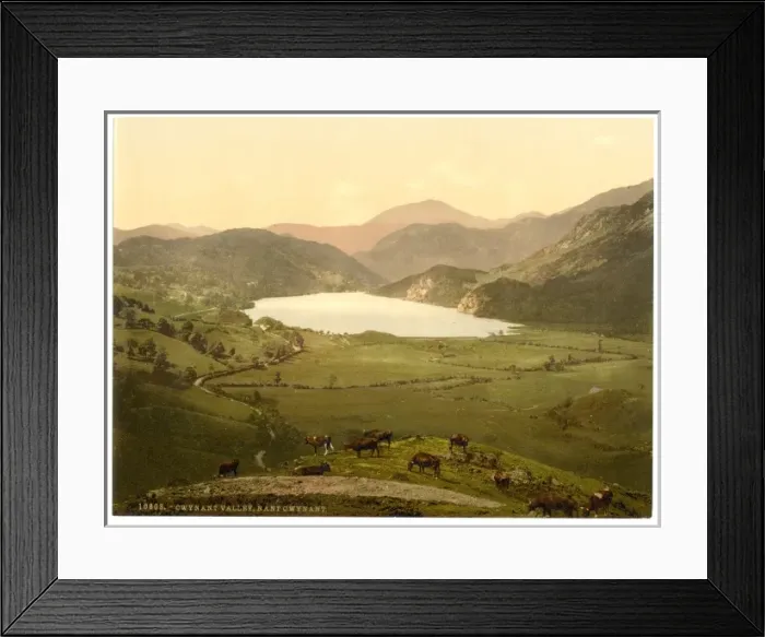 Framed Print : Nant Gwgant (i. e. Gwynant), Gwynant Valley, Wales Framed Print : Nant Gwgant (i. e. Gwynant), Gwynant Valley, Wales