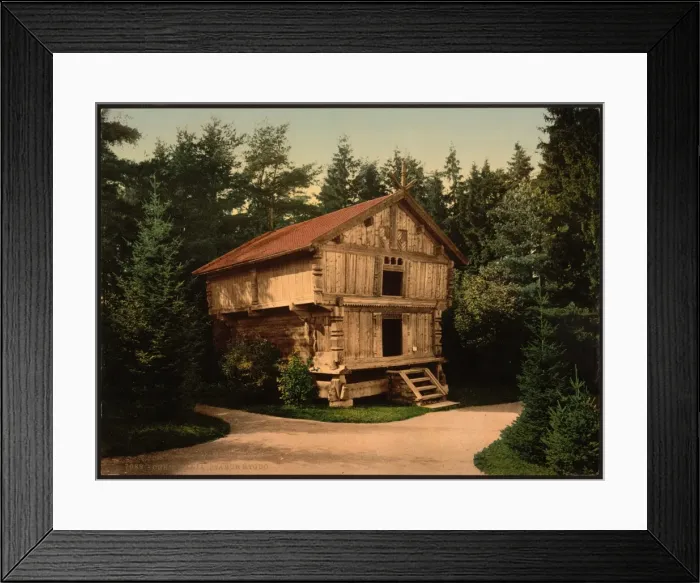 Framed Print : Stabur Bygdo, Christiania, Norway Framed Print : Stabur Bygdo, Christiania, Norway