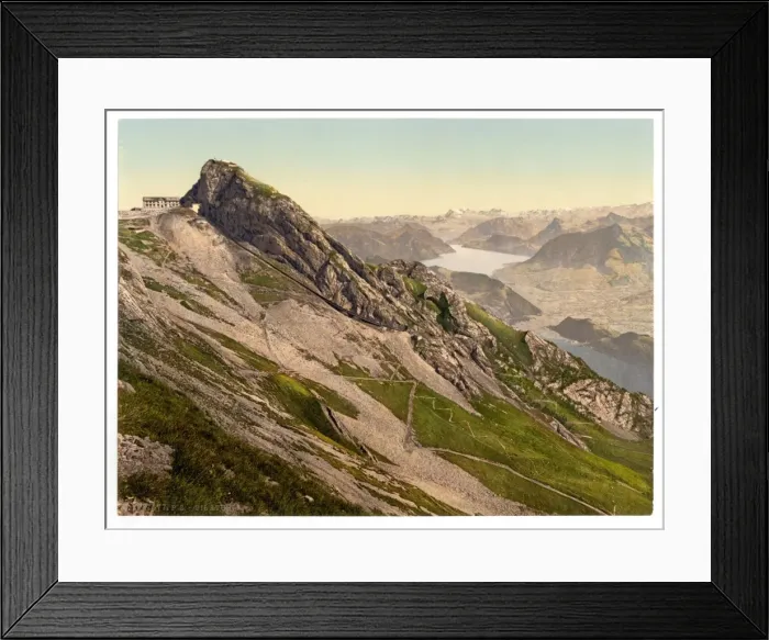 Framed Print : Looking toward Glarnisch, Pilatus, Switzerland Framed Print : Looking toward Glarnisch, Pilatus, Switzerland