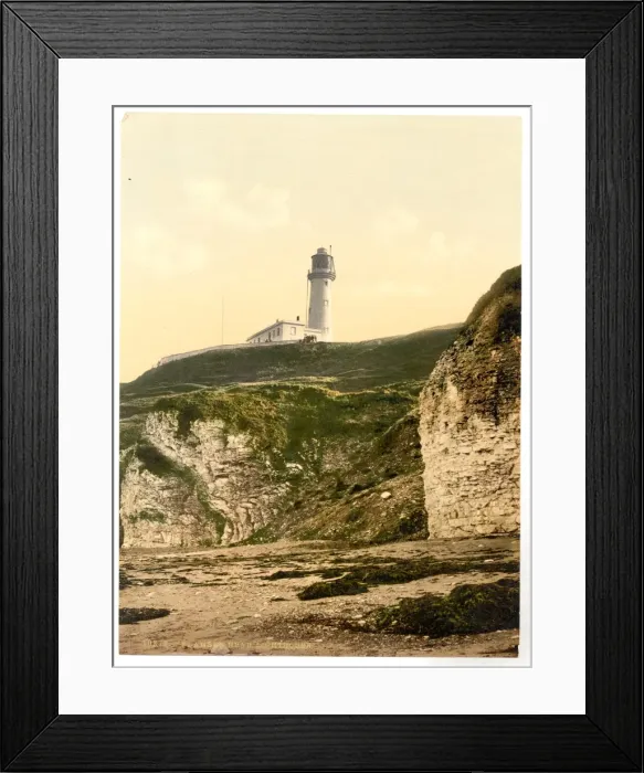 Framed Print : Flamborough, lighthouse, Yorkshire, England Framed Print : Flamborough, lighthouse, Yorkshire, England