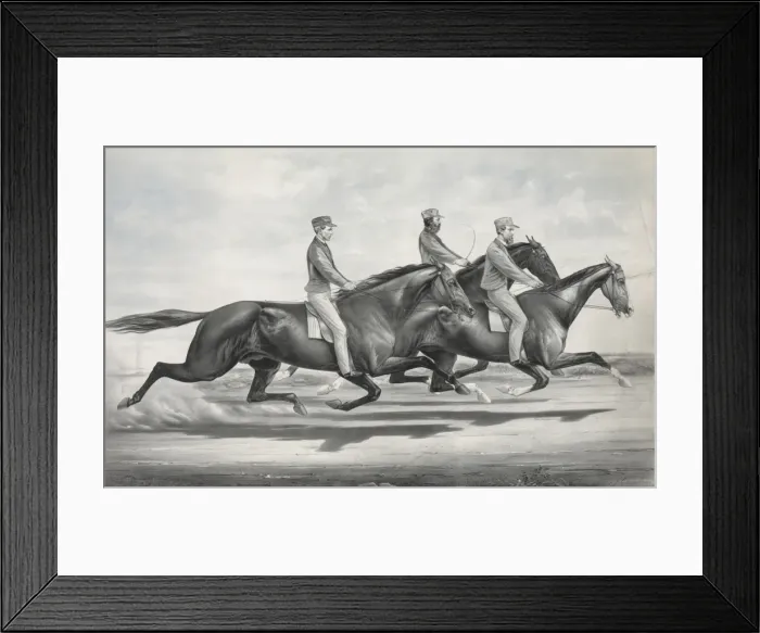 Framed Print : Toronto Chief, General Butler, and Dexter: in their great ra Framed Print : Toronto Chief, General Butler, and Dexter: in their great ra