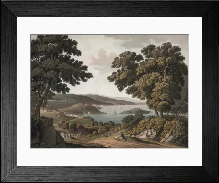 Framed Print : George Town and Federal City, or City of Washington Framed Print : George Town and Federal City, or City of Washington