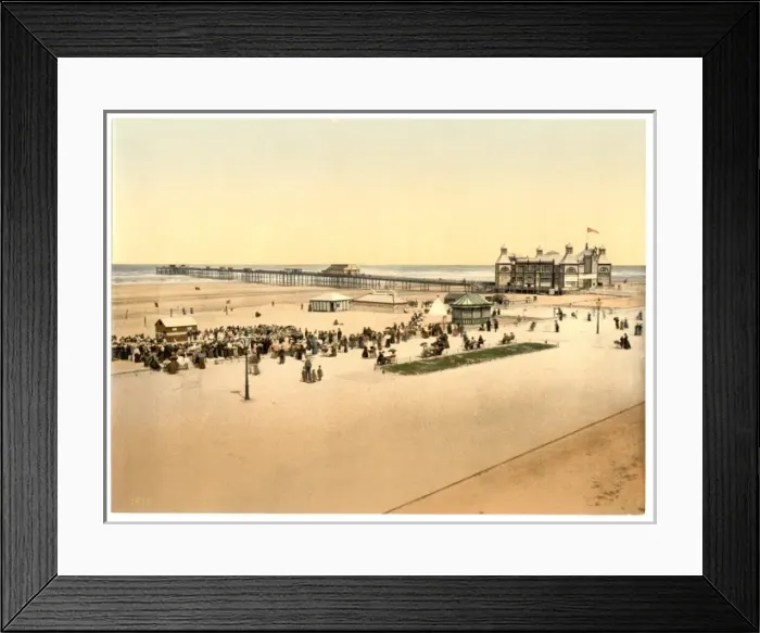 Framed Print : The pier, Rhyl, Wales Framed Print : The pier, Rhyl, Wales