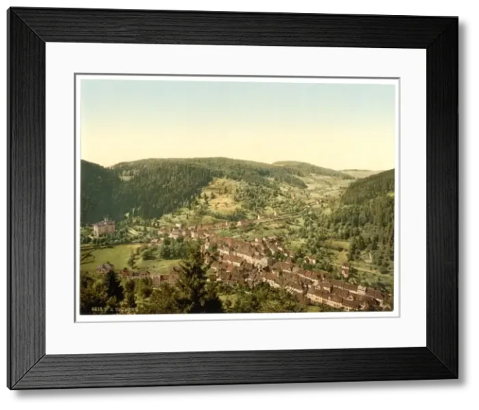 Framed Print : Treiberg from Dreikaiserfalsen, Black Forest, Baden, Germany Framed Print : Treiberg from Dreikaiserfalsen, Black Forest, Baden, Germany