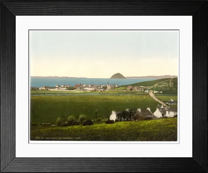 Framed Print : General view, Ballantrae, Scotland Framed Print : General view, Ballantrae, Scotland