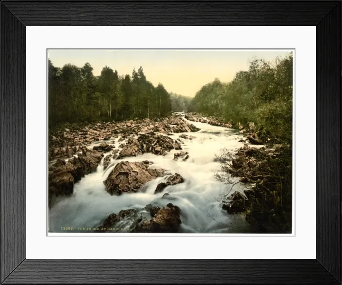 Framed Print : The Feugh at Banchory, Banchory, Scotland Framed Print : The Feugh at Banchory, Banchory, Scotland