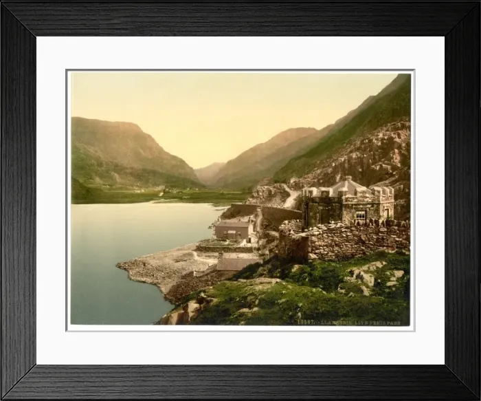 Framed Print : Lyn Peris Pass, Llanberis, Wales Framed Print : Lyn Peris Pass, Llanberis, Wales