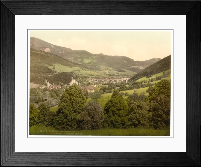 Framed Print : Peyerbach (i. e. Payerbach), from Reichenau, Lower Austria Framed Print : Peyerbach (i. e. Payerbach), from Reichenau, Lower Austria