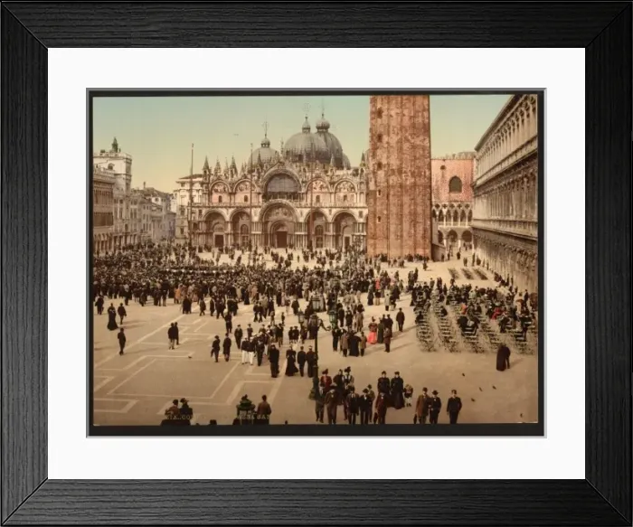 Framed Print : Concert in St. Marks Place, Venice, Italy Framed Print : Concert in St. Marks Place, Venice, Italy