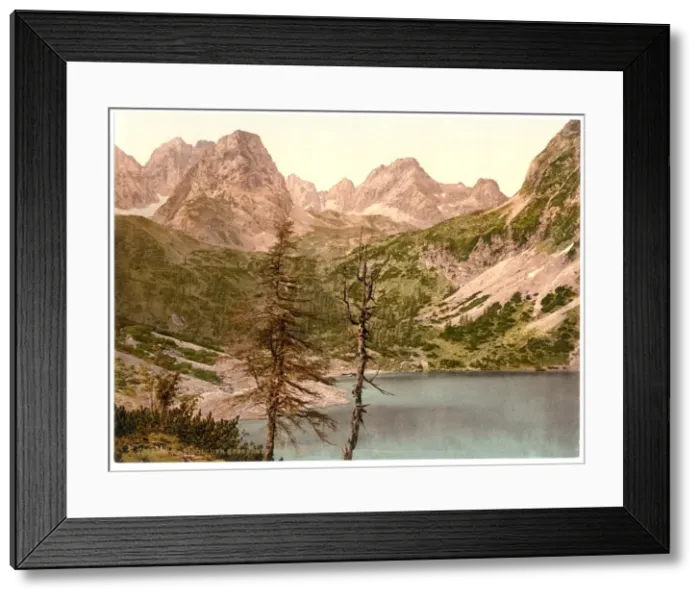 Framed Print : Lermoos, the Seebensee, Tyrol, Austro-Hungary Framed Print : Lermoos, the Seebensee, Tyrol, Austro-Hungary