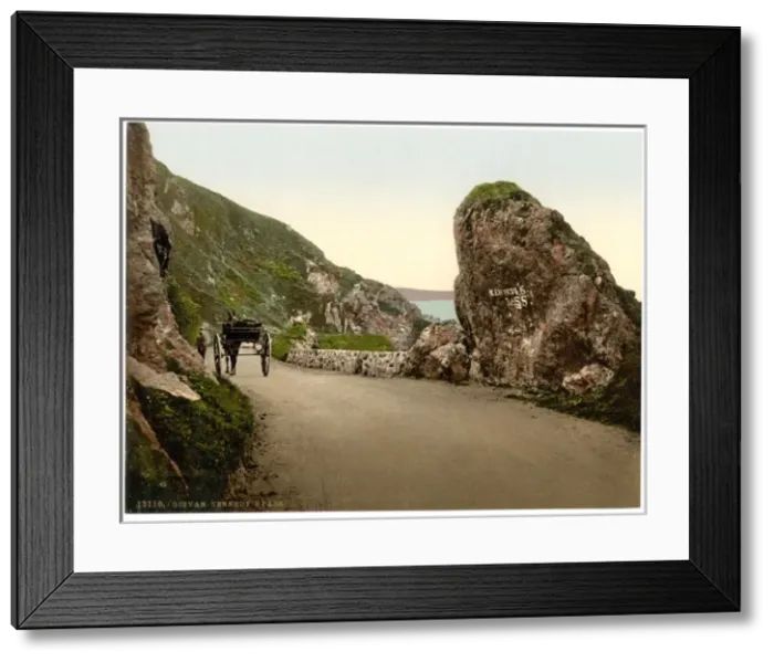 Framed Print : Kennedys Pass, Girvan, Scotland Framed Print : Kennedys Pass, Girvan, Scotland