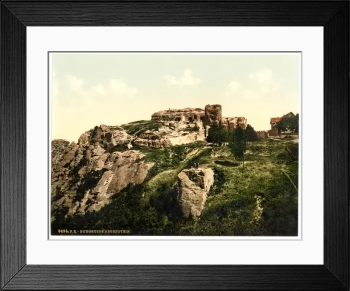 Framed Print : Regenstein Castle near Blankenburg (Ruins), Hartz, Germany Framed Print : Regenstein Castle near Blankenburg (Ruins), Hartz, Germany