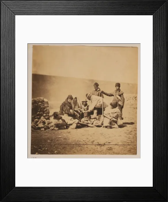 Framed Print : Group of the 47th Regiment, winter dress, ready for the tren Framed Print : Group of the 47th Regiment, winter dress, ready for the tren