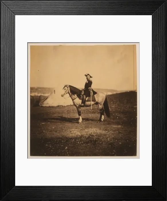 Framed Print : General Bosquet on Bayard Framed Print : General Bosquet on Bayard