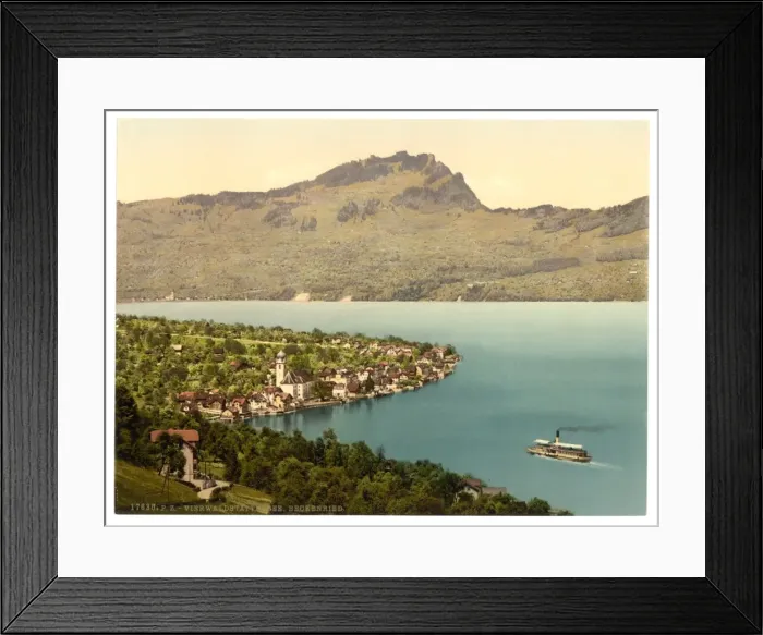 Framed Print : Beckenreid, Lake Lucerne, Switzerland Framed Print : Beckenreid, Lake Lucerne, Switzerland