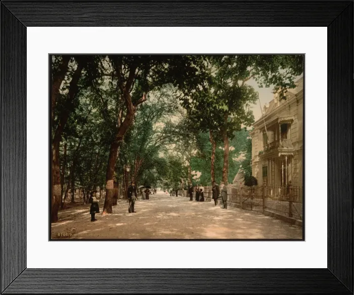 Framed Print : Road to Scheveningen, Scheveningen, Holland Framed Print : Road to Scheveningen, Scheveningen, Holland