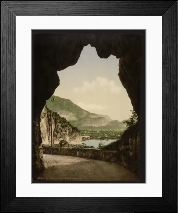 Framed Print : Ponale Road, Lake Garda, Italy Framed Print : Ponale Road, Lake Garda, Italy