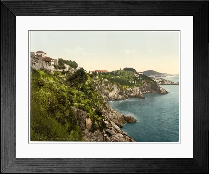 Framed Print : Ragusa, Bella Vista, Dalmatia, Austro-Hungary Framed Print : Ragusa, Bella Vista, Dalmatia, Austro-Hungary