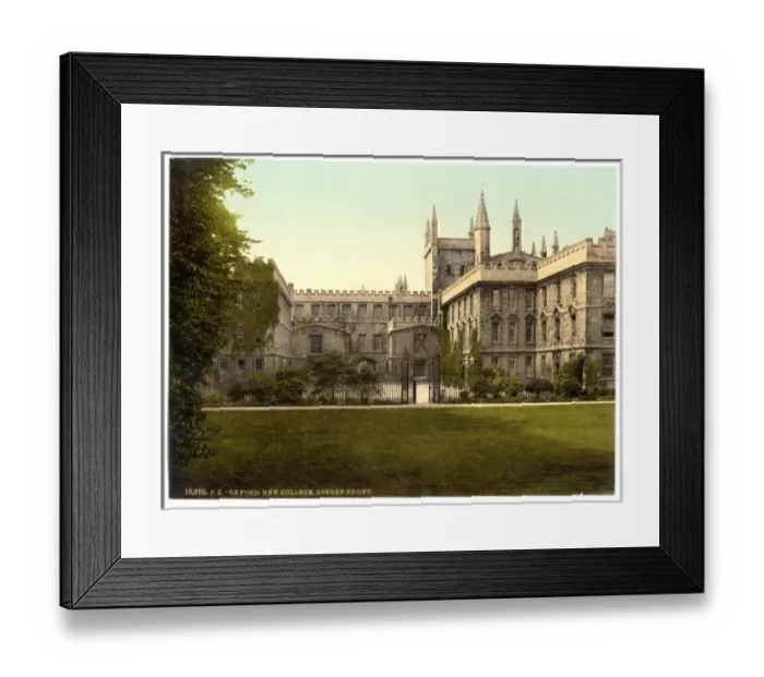 Framed Print : New College, garden front, Oxford, England Framed Print : New College, garden front, Oxford, England