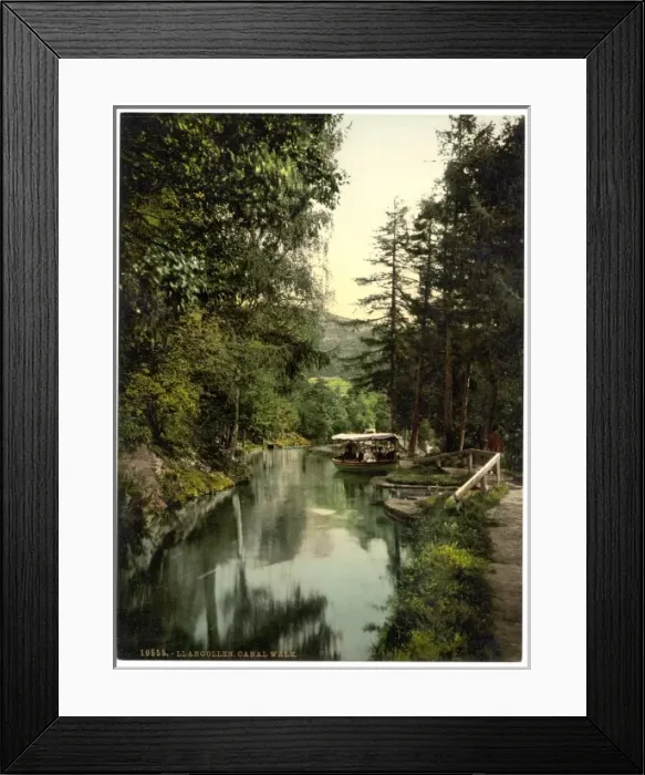 Framed Print : Canal walk, Llangollen, Wales Framed Print : Canal walk, Llangollen, Wales