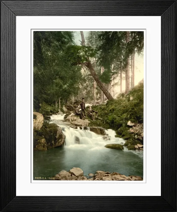 Framed Print : Ilse Falls, Hartz, Germany Framed Print : Ilse Falls, Hartz, Germany