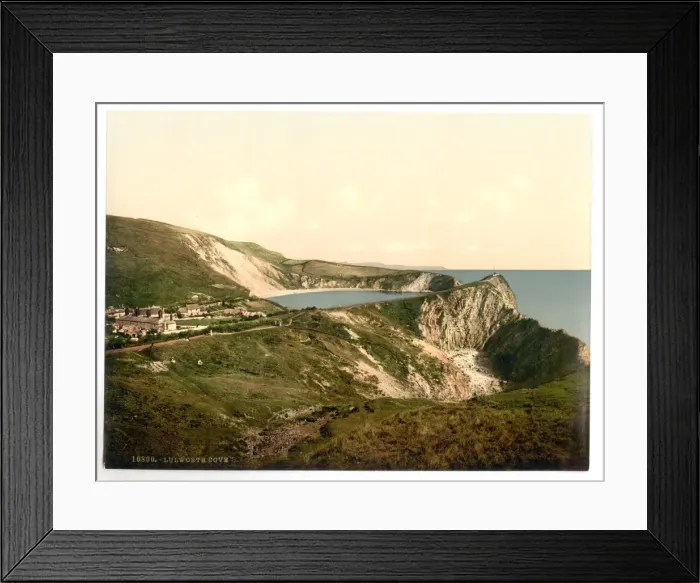 Framed Print : Cove, Lulworth, England Framed Print : Cove, Lulworth, England