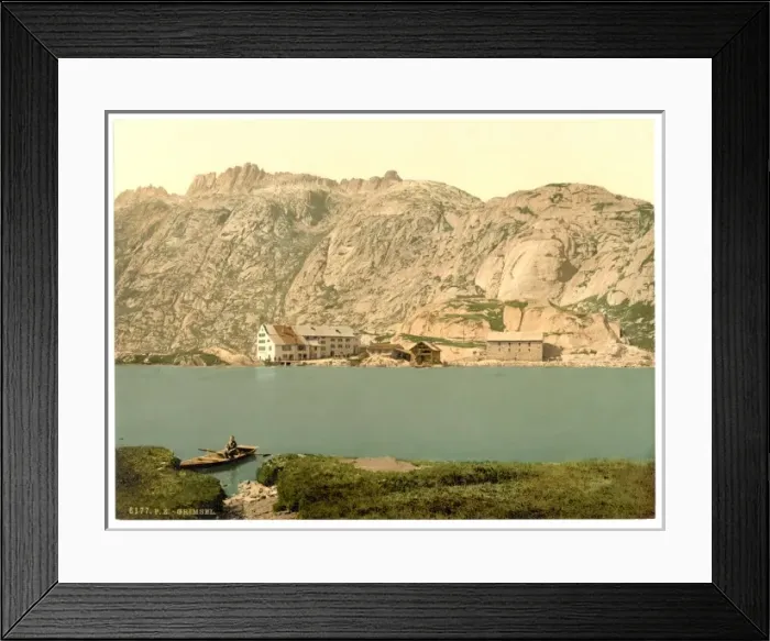 Framed Print : Grimselstrasse, Grimsel, Bernese Oberland, Switzerland Framed Print : Grimselstrasse, Grimsel, Bernese Oberland, Switzerland