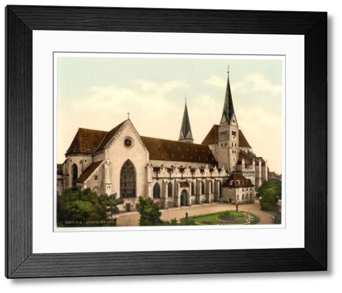 Framed Print : Cathedral, Augsburg, Bavaria, Germany Framed Print : Cathedral, Augsburg, Bavaria, Germany