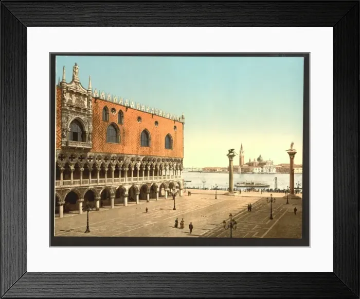Framed Print : The Doges Palace and the Piazzetta, Venice, Italy Framed Print : The Doges Palace and the Piazzetta, Venice, Italy