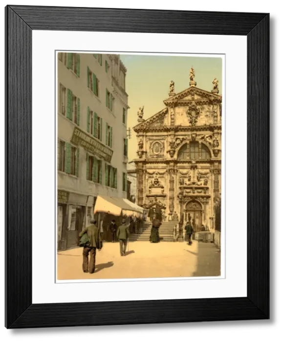 Framed Print : Church of San Moise, Venice, Italy Church of San Moise, Veni Framed Print : Church of San Moise, Venice, Italy Church of San Moise, Veni