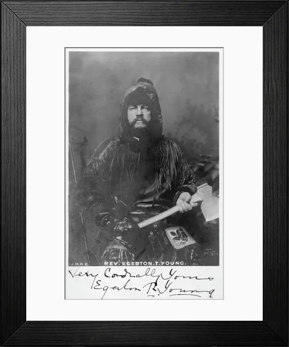 Framed Print : Portrait of Reverend Egerton. T. Young Framed Print : Portrait of Reverend Egerton. T. Young