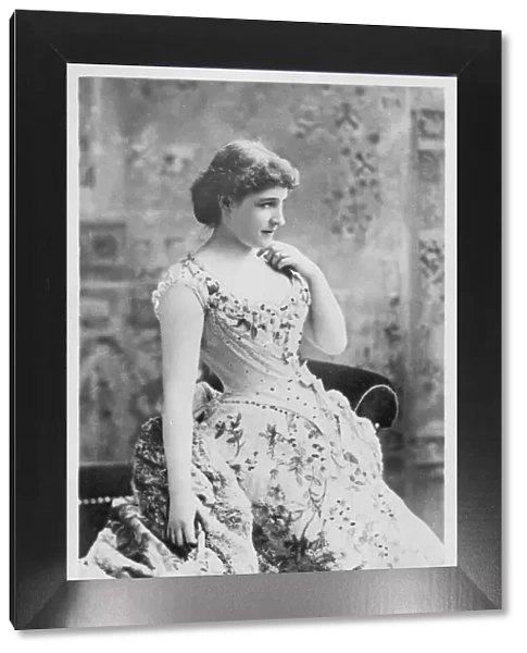 A portrait of Mrs Lillie Langtry