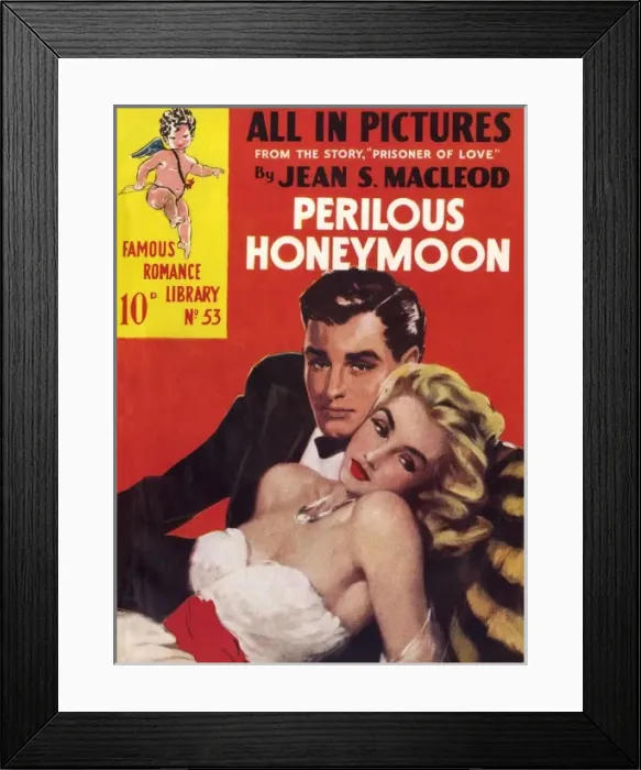 Framed Print : Perilous Honeymoon by David Wright Framed Print : Perilous Honeymoon by David Wright