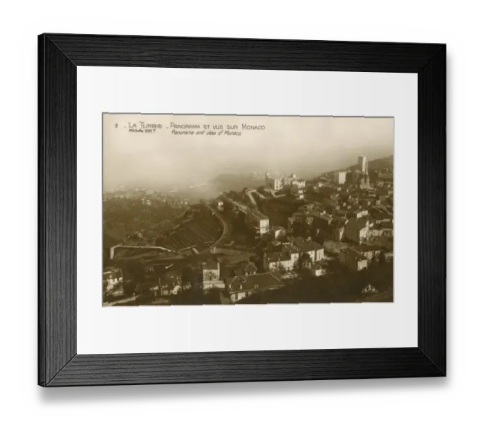 Framed Print : A panorama view of Monaco Framed Print : A panorama view of Monaco