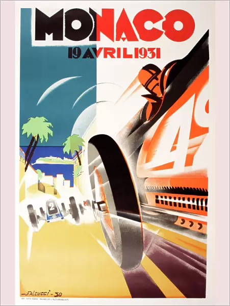 Monaco Grand Prix Poster - 1931