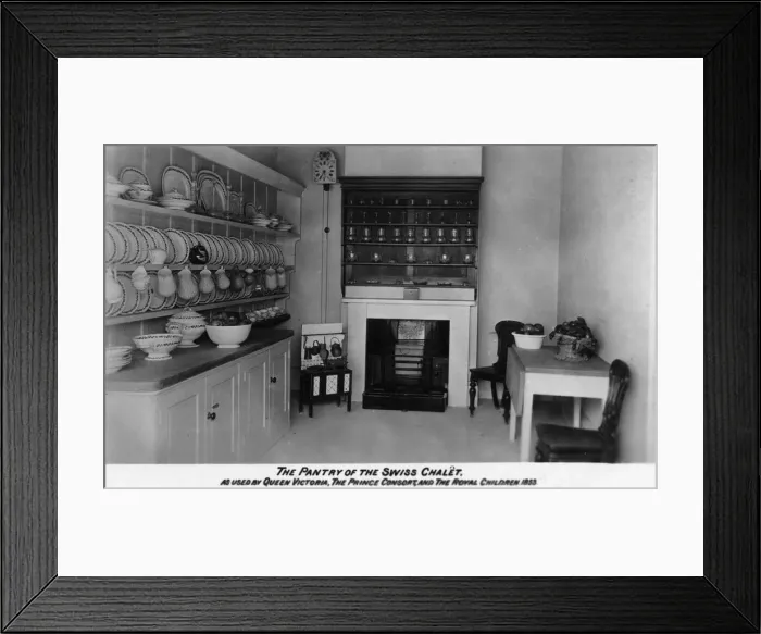 Framed Print : The pantry of the Swiss Cottage Framed Print : The pantry of the Swiss Cottage
