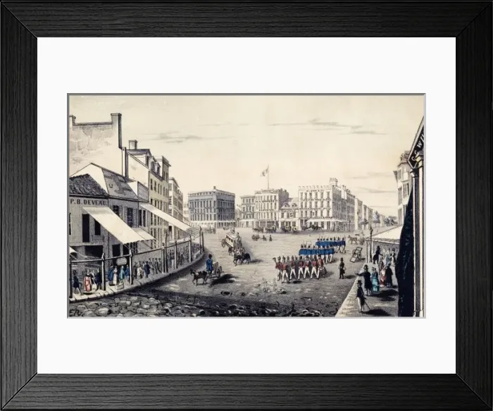 Framed Print : Chatham Square, New York