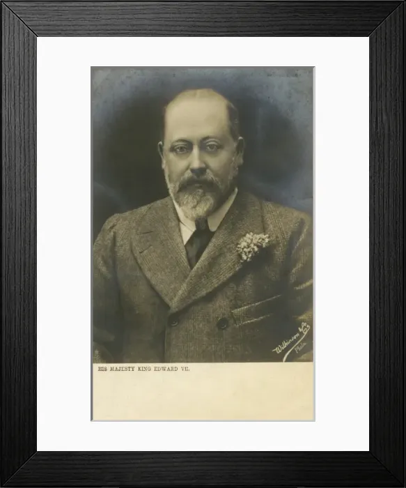 Framed Print : His Majesty King Edward VII Framed Print : His Majesty King Edward VII