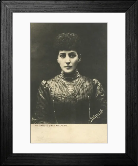 Framed Print : Her Majesty Queen Alexandra Framed Print : Her Majesty Queen Alexandra