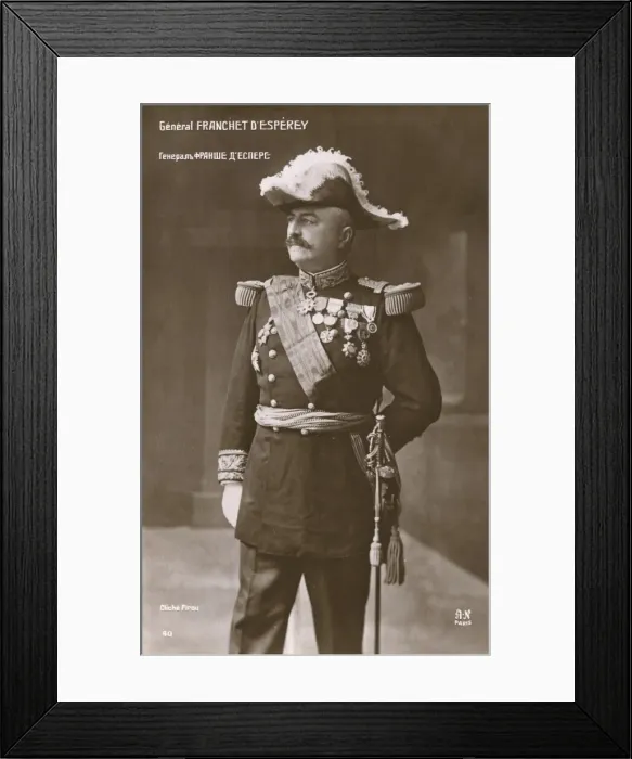 Framed Print : General Franchet D Esperey Framed Print : General Franchet D Esperey
