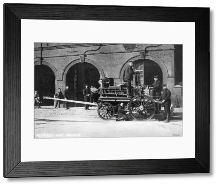 Framed Print : Hornsey Fire Brigade, London Framed Print : Hornsey Fire Brigade, London