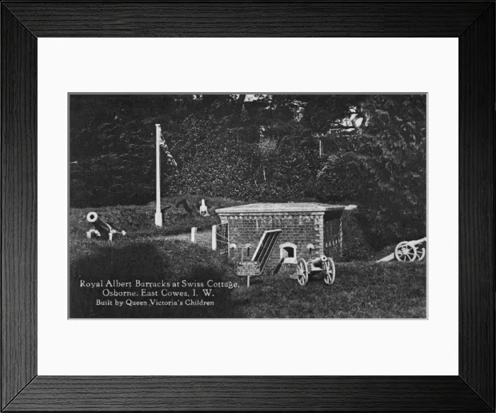 Framed Print : Royal Albert barracks at Swiss Cottage Framed Print : Royal Albert barracks at Swiss Cottage