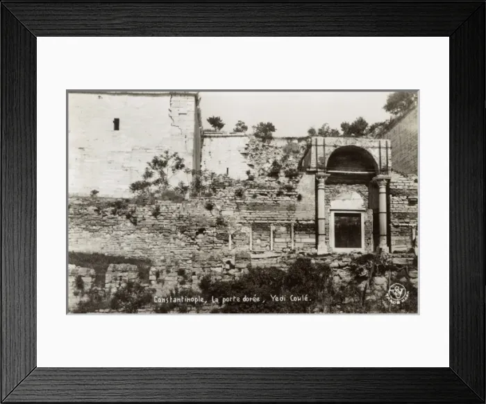 Framed Print : Istanbul, Turkey - Golden Gate - Yedikule Framed Print : Istanbul, Turkey - Golden Gate - Yedikule