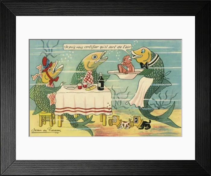 Framed Print : French humour Framed Print : French humour
