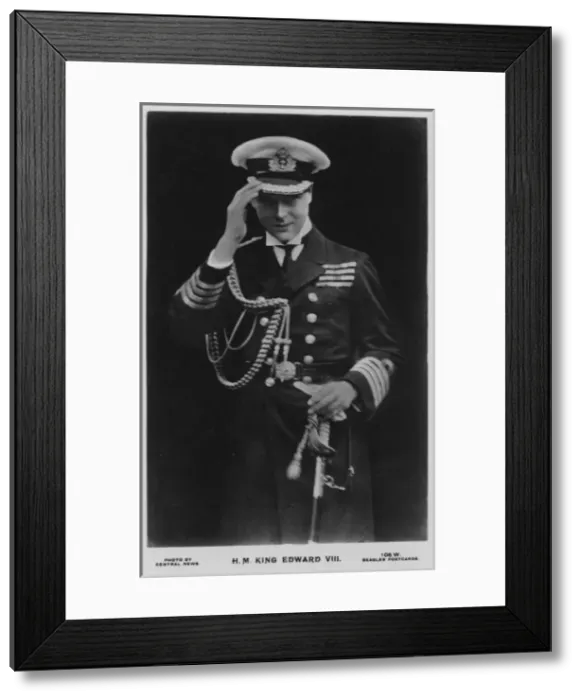 Framed Print : King Edward VIII Framed Print : King Edward VIII