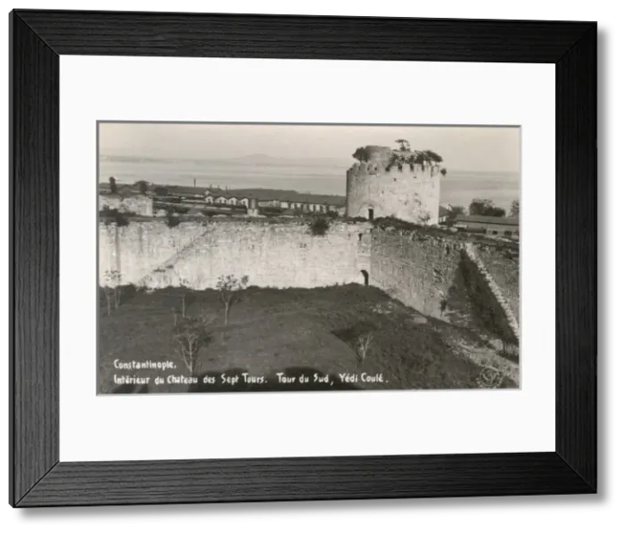 Framed Print : Turkey - Istanbul - Castle of Seven Towers (Yedikule) Framed Print : Turkey - Istanbul - Castle of Seven Towers (Yedikule)