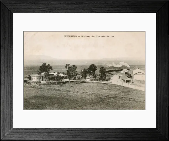 Framed Print : Railway Station at Mersin, Turkey Framed Print : Railway Station at Mersin, Turkey